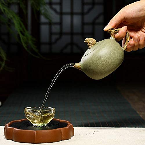 紫粘土茶 茶器セット 本物の宜興ドラゴンティーポットセット 9 個ブティック紫粘土